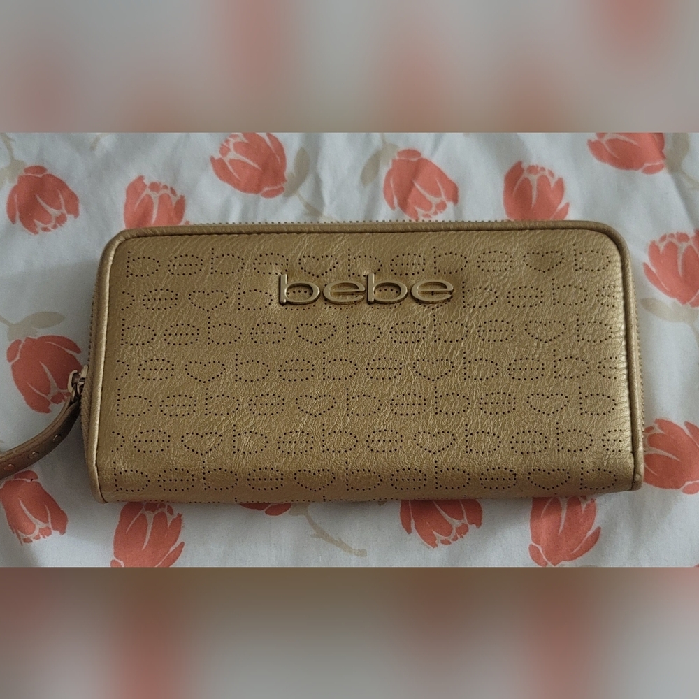 Bebe Gold Women's Wallet